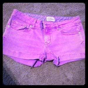Super cute purple shirt shorts